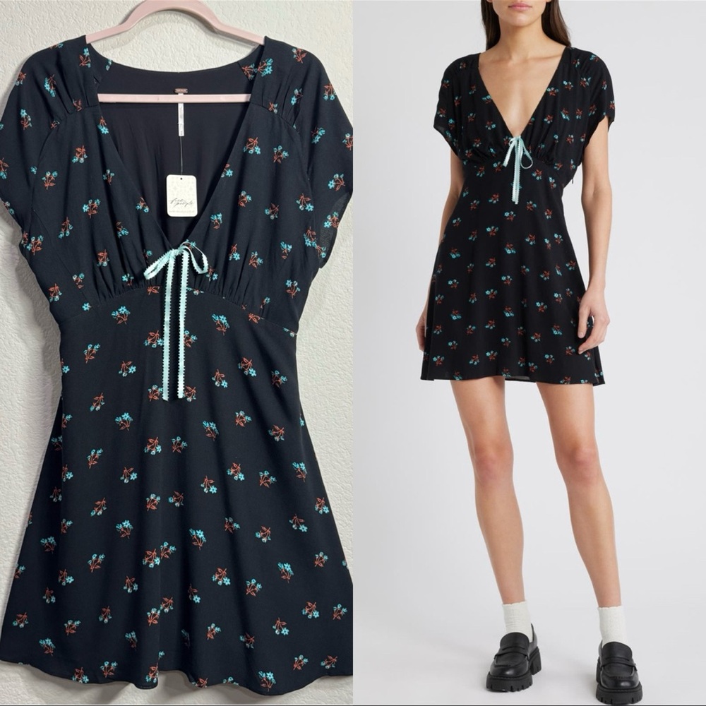 NWT, Free People Everyone’s Favorite Mini Dress, size XS